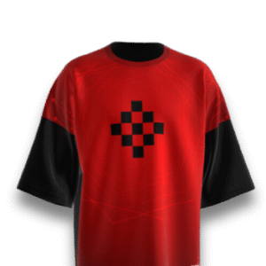 Premium Oversized Sambalpuri t-shirt -red